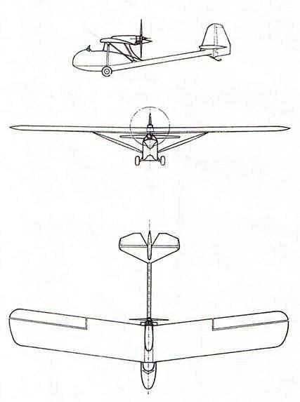 Gruse Dreiseitenansicht