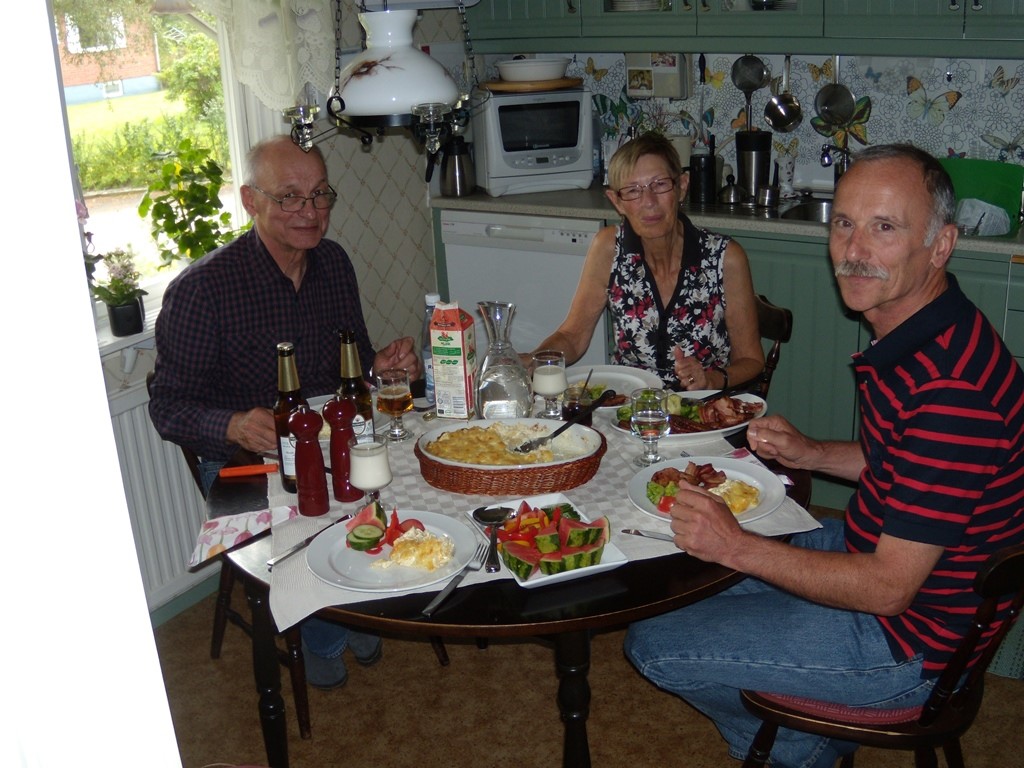 Zu Besuch in Schweden.