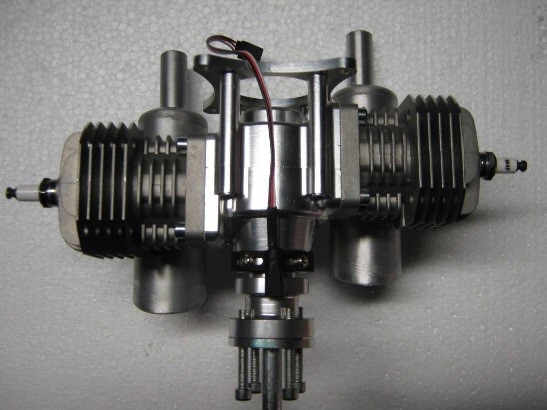 Der Motor im Lieferzustand